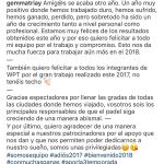 Agradecimientos Gemma Triay