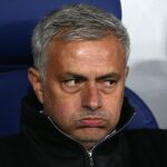 El entrenador de Manchester United,Jose Mourinho