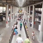 Vista general de la Estación de Plaza de Armas de Sevilla / Foto: La Razón