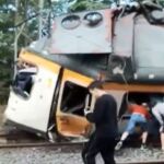 El tren siniestrado había pasado ocho veces por la zona de obras antes del accidente