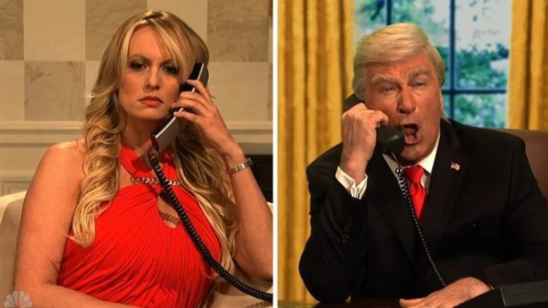 Stormy Daniel en Saturday Night Live