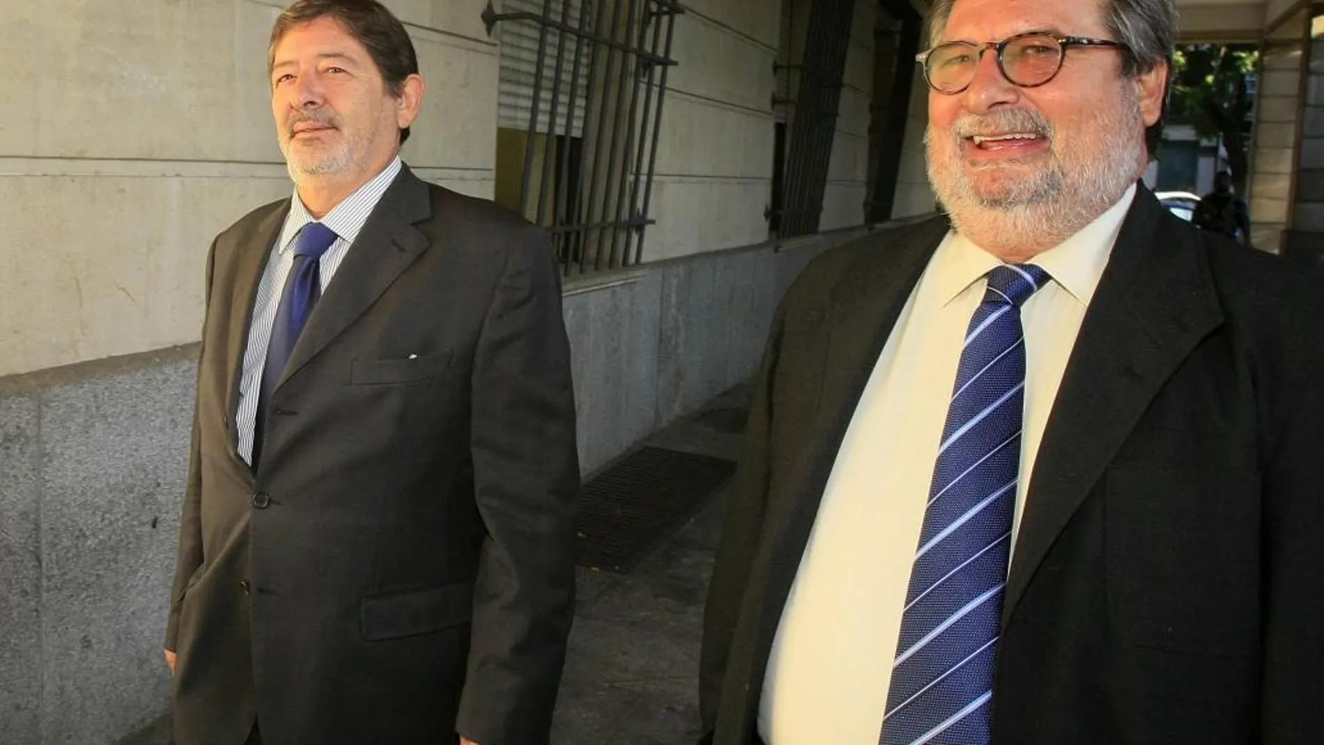 El ex director general de Trabajo Francisco Javier Guerrero y el abogado Fernando de Pablo
