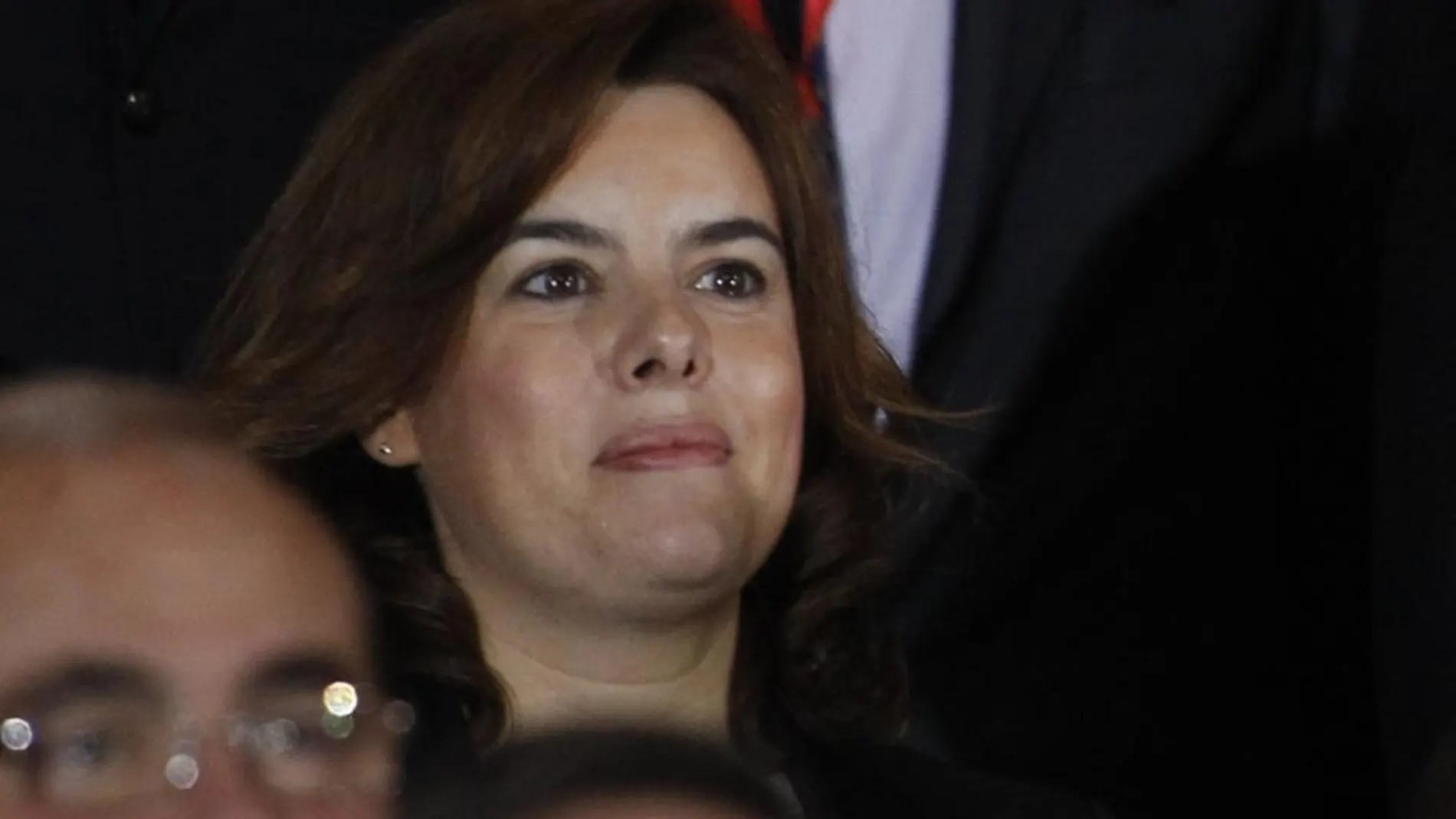 Soraya Sáenz de Santamaría estará en el palco del Bernabéu