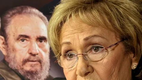 Juanita Castro, hermana de Fidel y Raúl Castro, en una imagen de 2009.