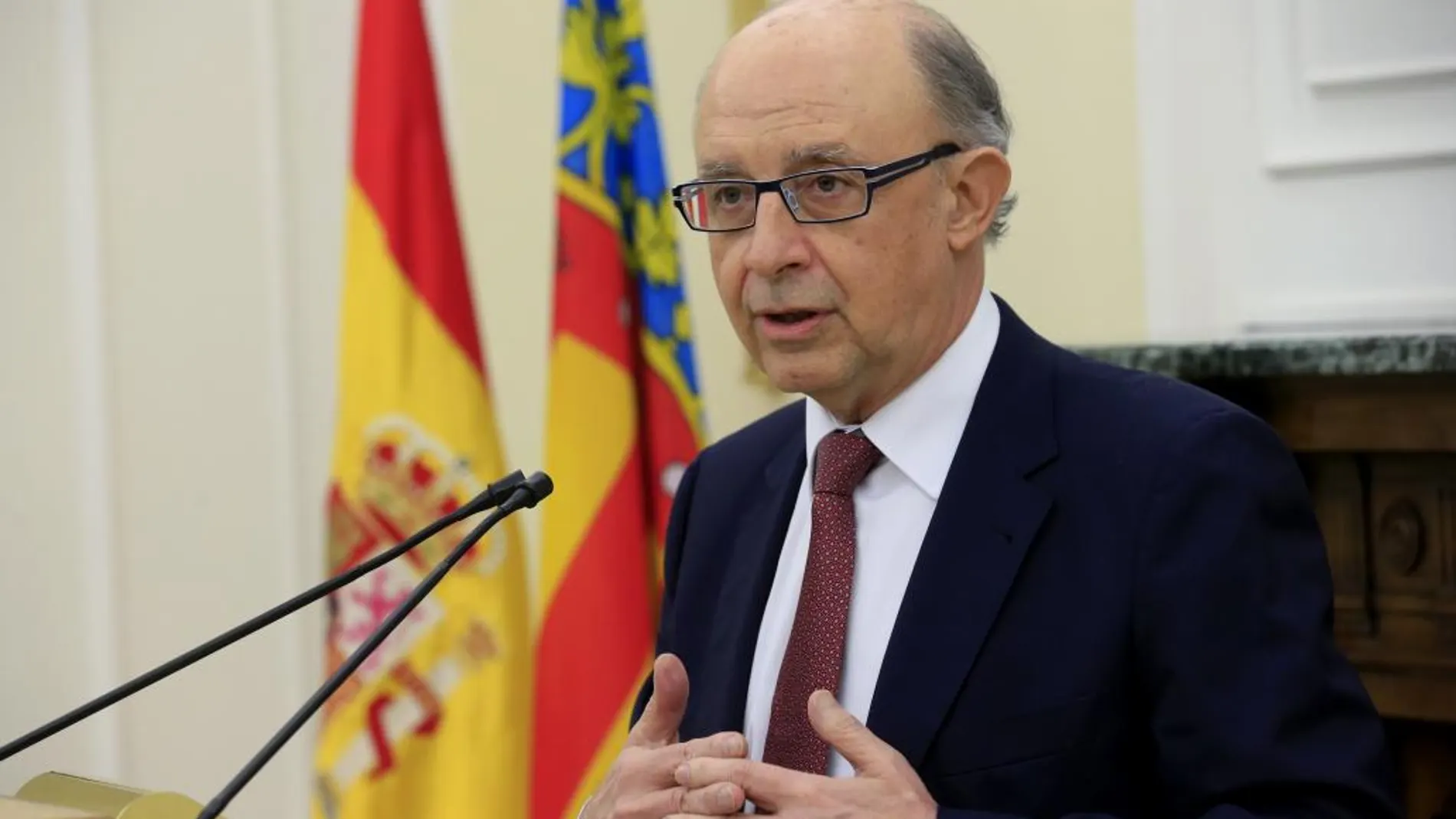 El ministro de Hacienda y Administraciones Públicas en funciones, Cristóbal Montoro