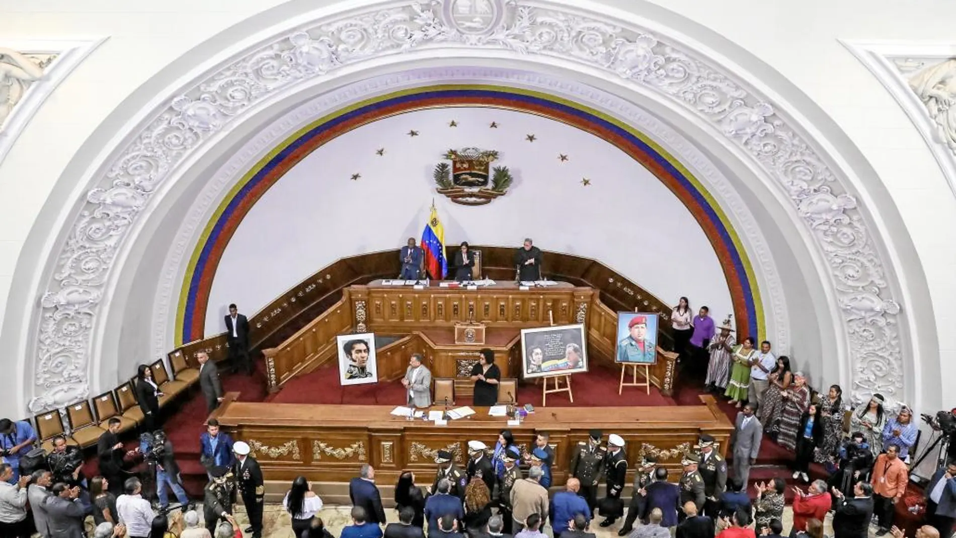 La Asamblea Nacional usurpada ayer por los chavistas