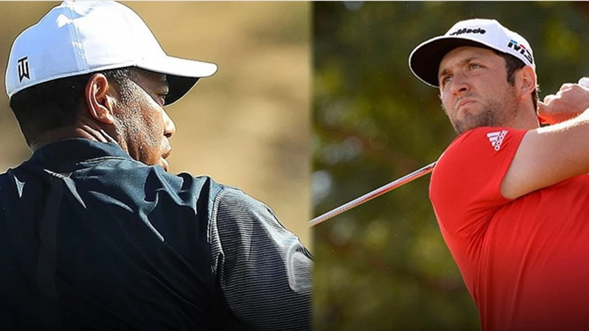 Tiger Woods y Jon Rahm