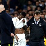 Vinicius se marchó del campo llorando