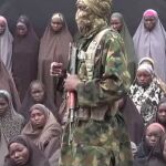 Captura del vídeo difundido por Boko Haram