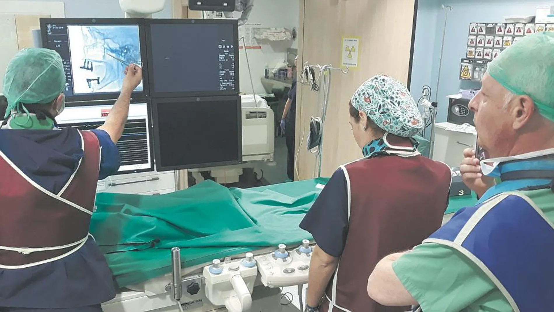 Vista de una Unidad del Dolor del Servicio de Anestesiología del H.Quirónsalud Málaga