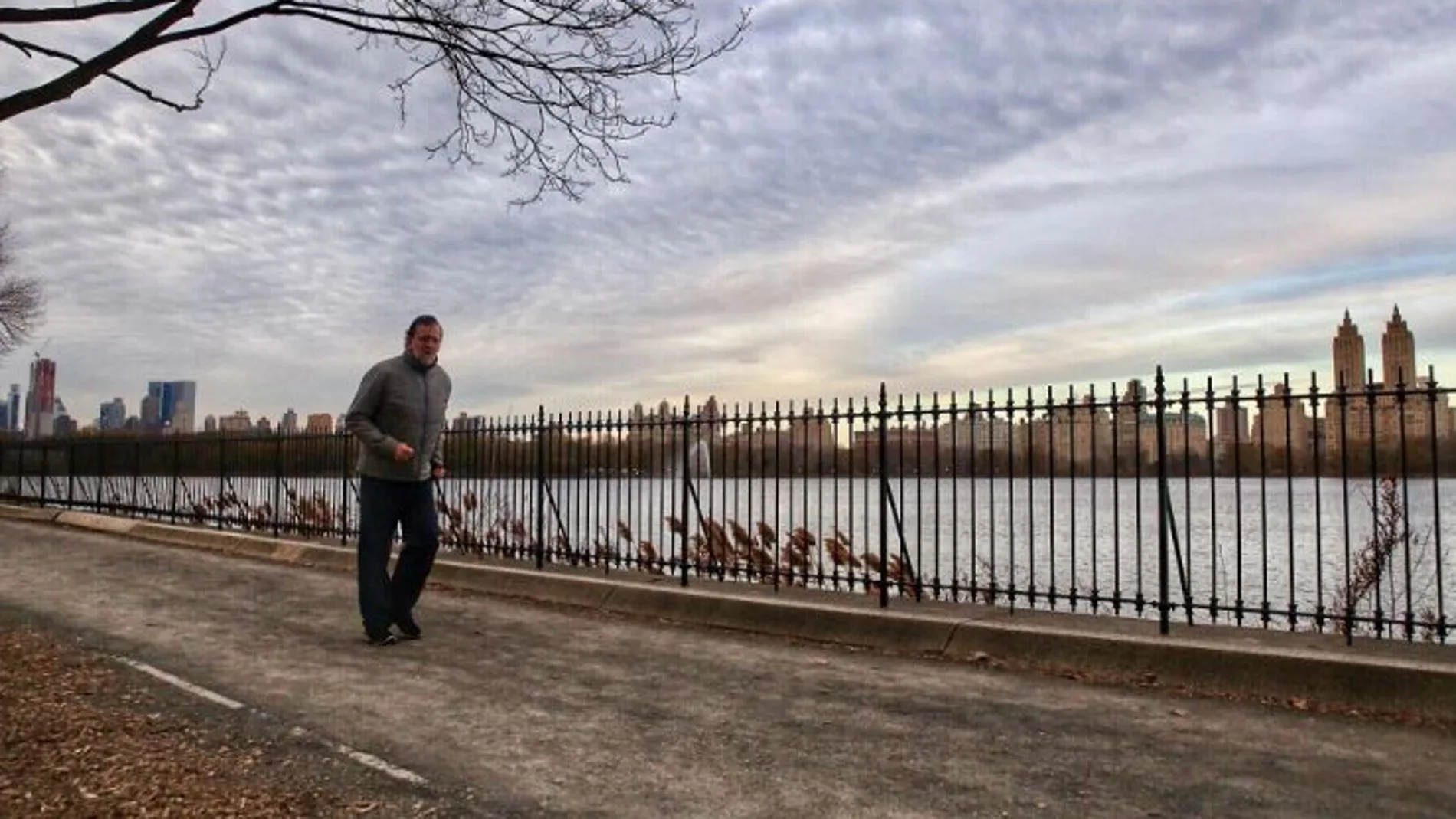 Rajoy inicia su jornada en Nueva York con una caminata por Central Park
