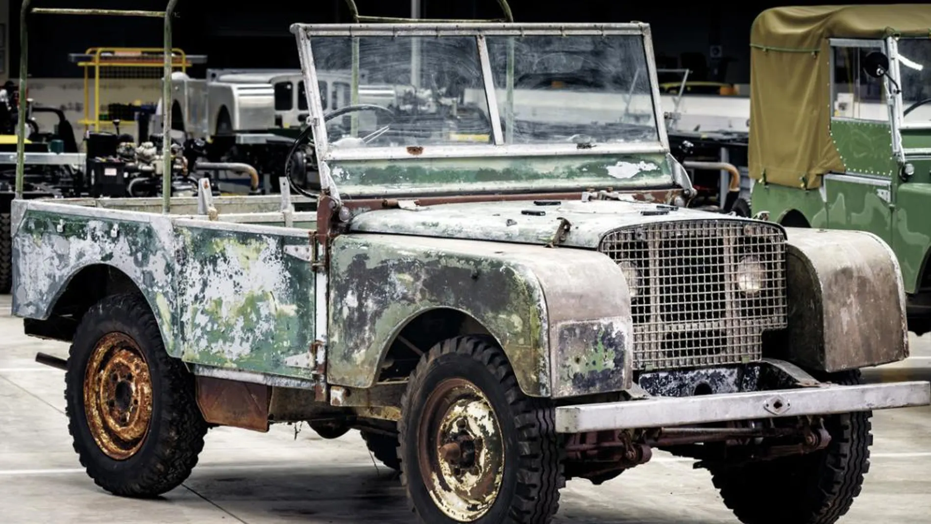 El primer Land Rover de la historia data de 1948