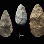 Las hachas, arcaicas y muy rudimentarias, que utilizaban los Sapiens primitivos hace 320.000 años al Este de África. En la mayoría de los casos, estas herramientas estaban hechas de roca volcánica.