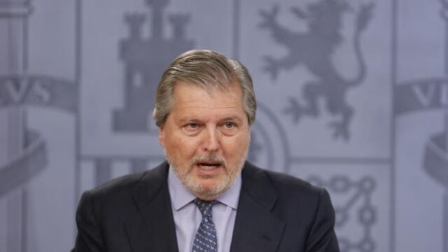 Íñigo Méndez de Vigo durante la rueda de prensa tras el Consejo de Ministros