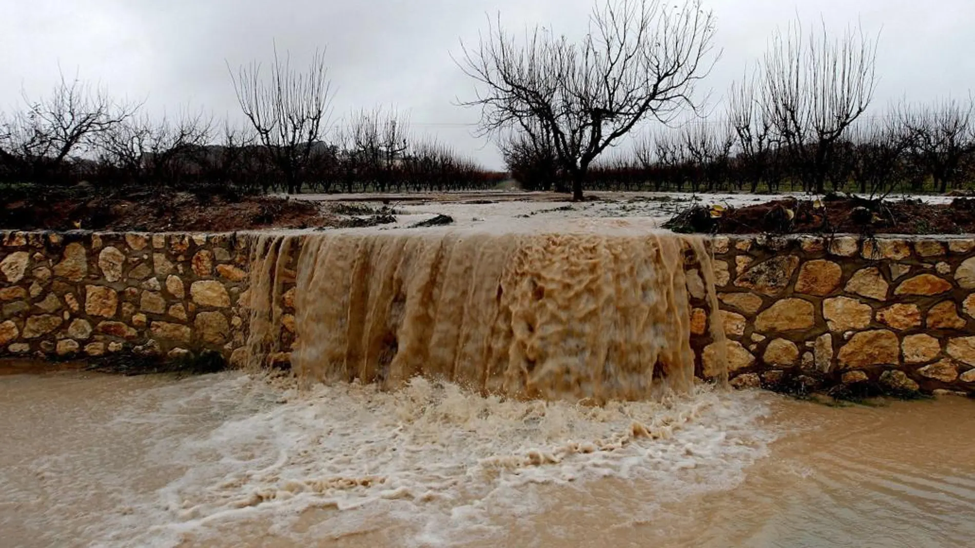 Imagen del río Clariano a su paso por Ontinyent