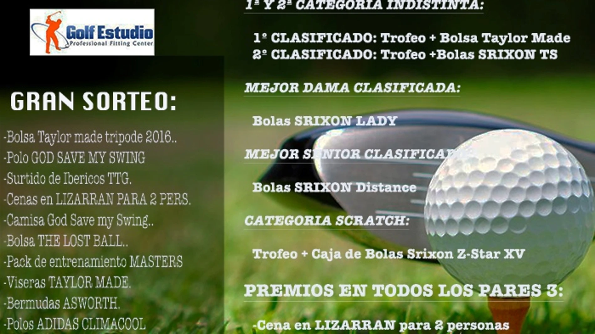 Cartel del torneo
