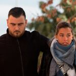 José Roselló y Victoria García llegan a los juzgados de Málaga donde estaban citados como testigos del caso / Foto: Efe