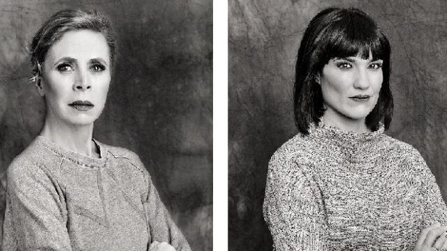 Agatha Ruiz de la Prada e Irene Villa retratadas para la exposición Movimiento sin Piedad
