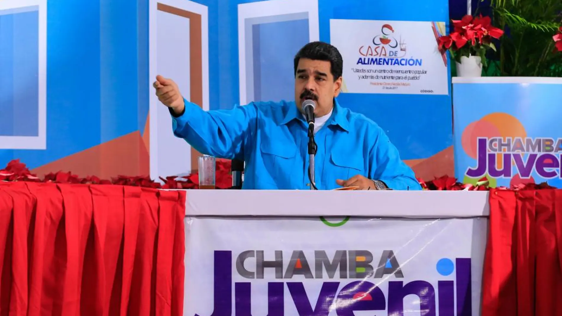 Nicolás Maduro, el pasado miércoles en Caracas (Venezuela)
