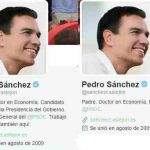 Pedro Sánchez dimite también en Twitter y ya es sólo «militante»