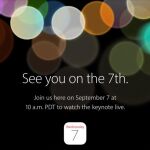 Invitación de Apple para presentar, este miércoles, sus novedades