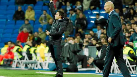Zizou y Garitano dirigen al Real Madrid y al Leganés en el partido de vuelta de los cuartos de la Copa del Rey del curso pasado