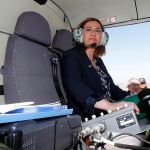 La delegada Virginia Barcones presenta en las pistas de exámenes de la DGT en Valladolid, el dispositivo especial de Tráfico para Semana Santa