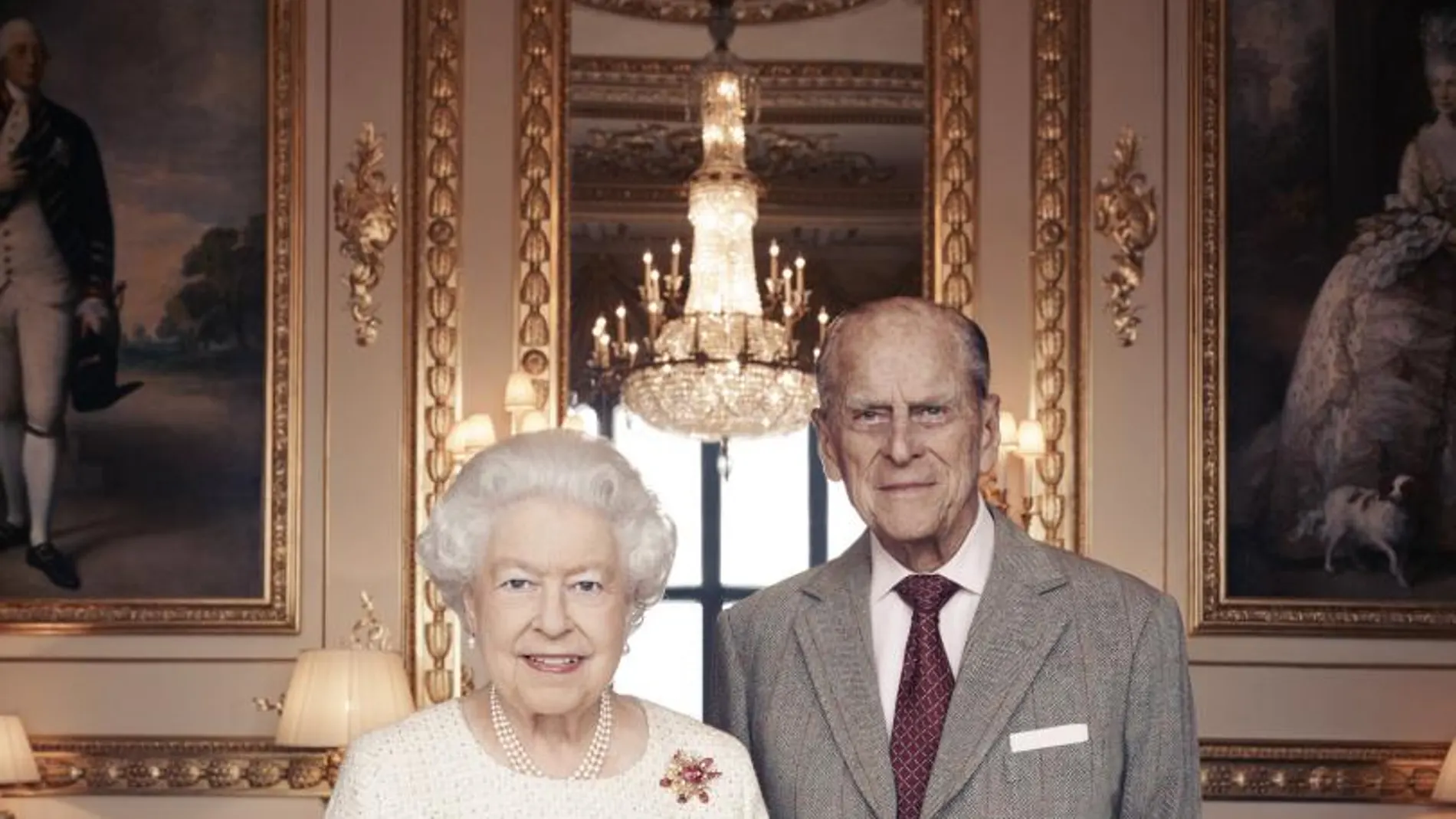 Nuevo retrato de Isabel II y el príncipe Felipe