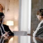 Puigdemont mientras es entrevistado por Jordi Évole