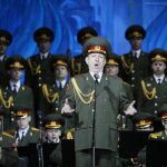 Imagen de archivo del conocido coro del Ejército ruso