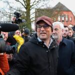 Quim Torra durante una visita a Puigdemont en la cárcel de Neumünster, Alemania/Efe