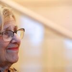 Imagen de Manuela Carmena en una entrevista con EFE el pasado 25 de febrero