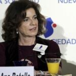 La alcaldesa de Madrid, Ana Botella en un desayuno informativo.