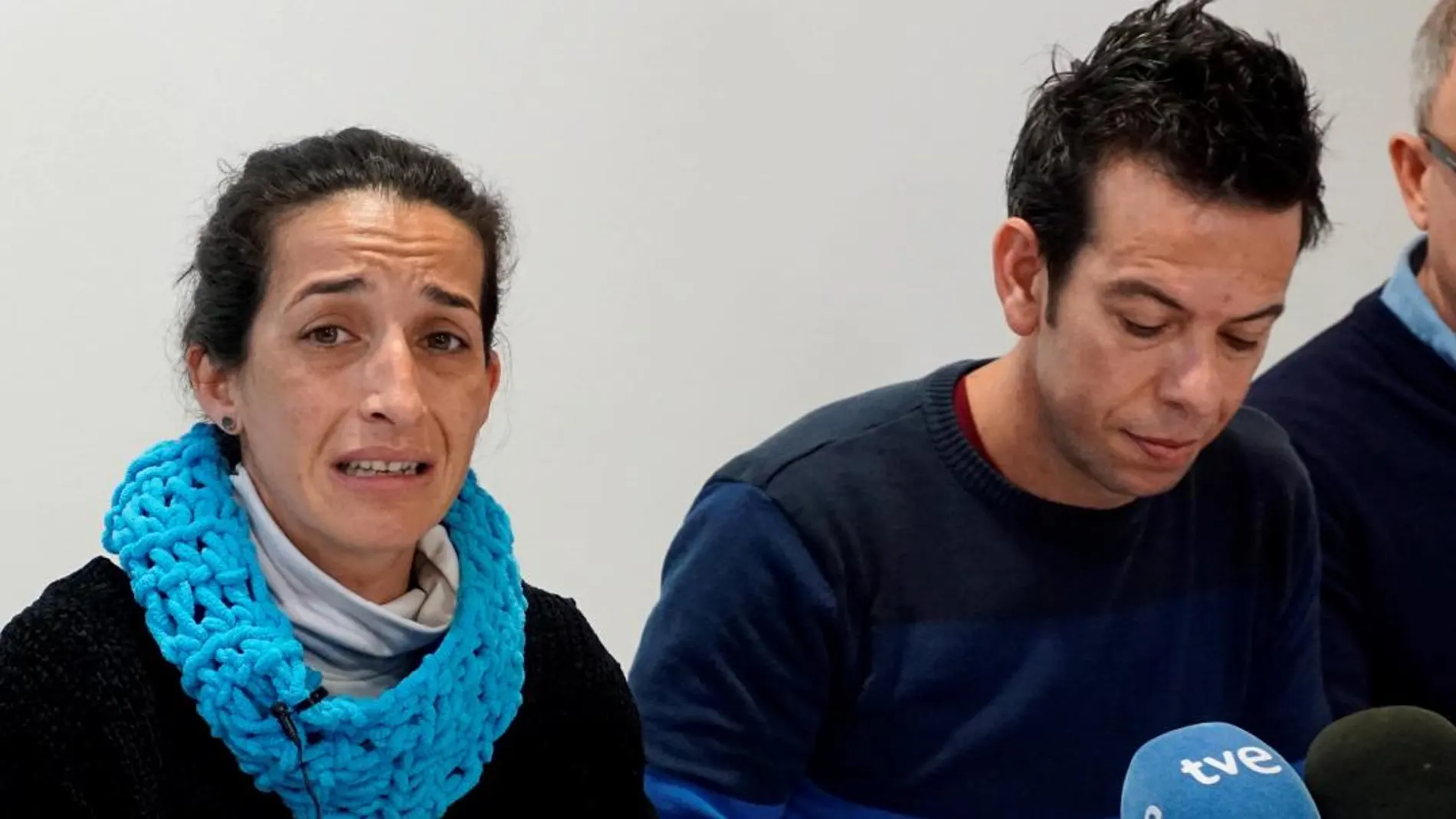 Patricia Ramírez y Ángel Cruz, los padres del niño Gabriel desaparecido en el paraje de las Hortichuelas en Níjar