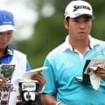Hideki Matsuyama en la segunda ronda del PGA Championship
