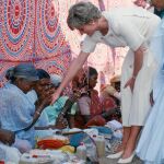 Diana de Gales, durante su viaje a Nepal en marzo de 1993