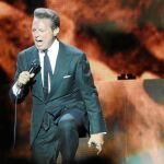 El cantante Luis Miguel en un concierto en Madrid