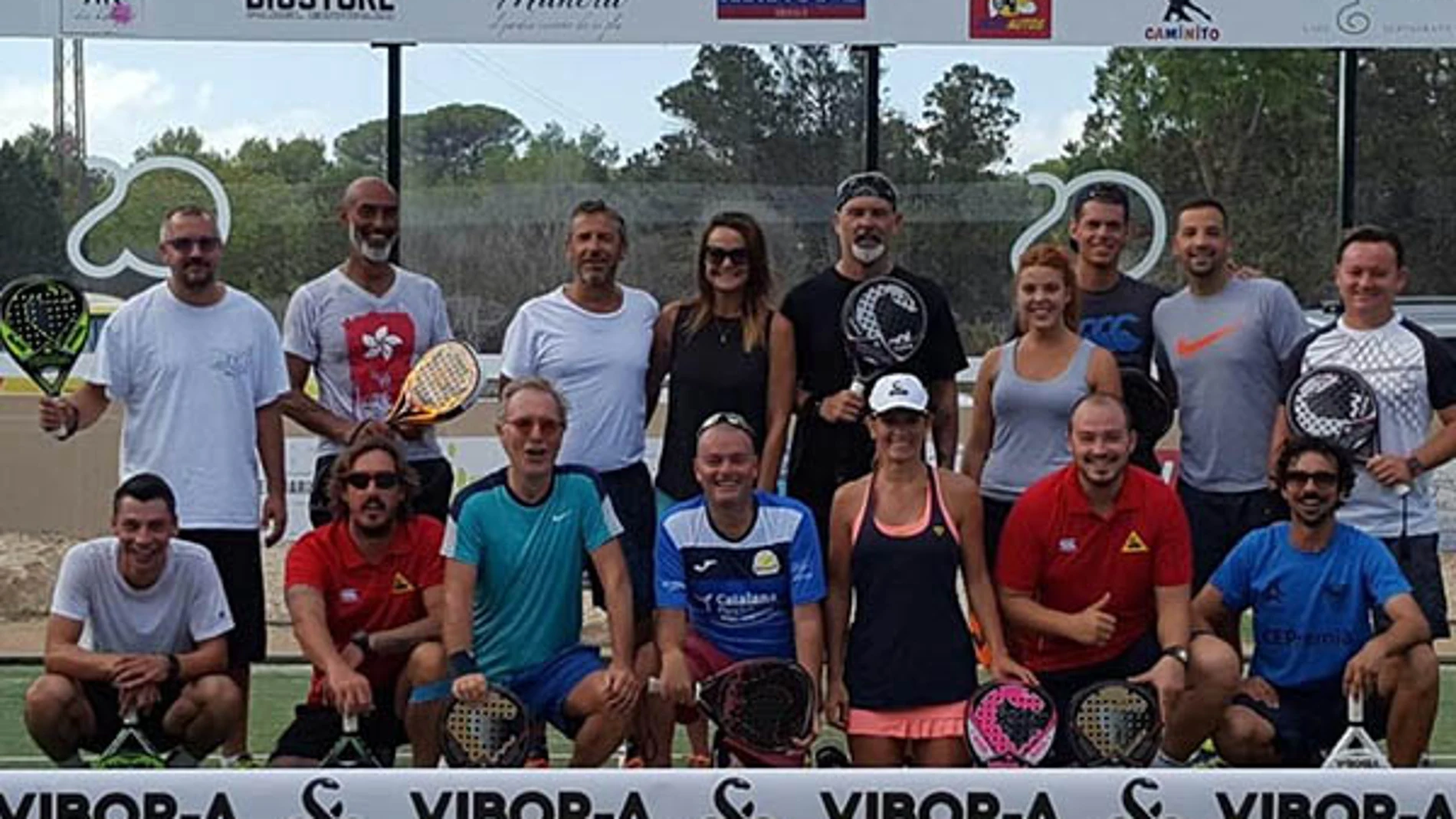 Equipo de Vibor-A en Formentera