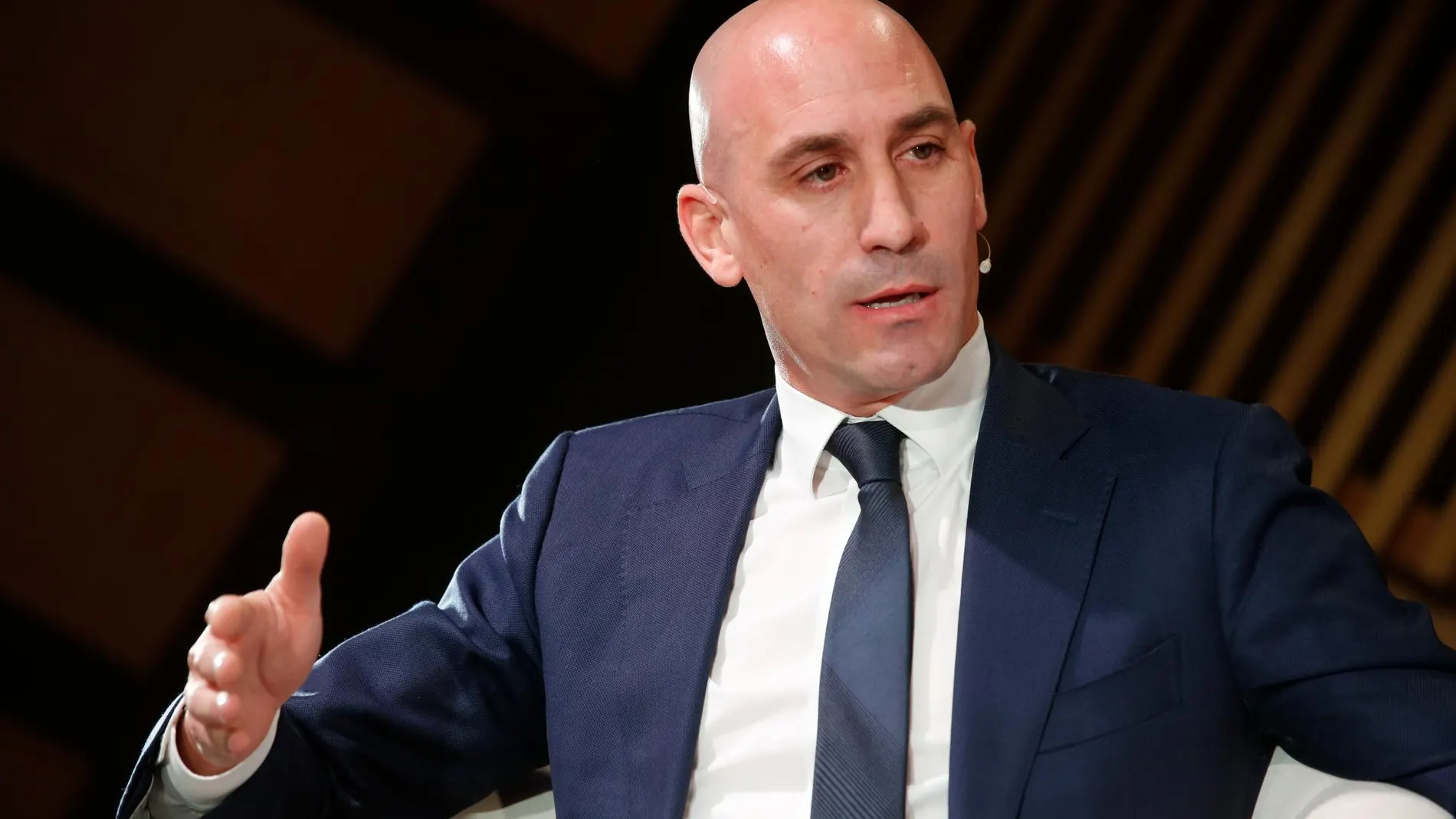 El presidente de la Real Federación Española de Fútbol (RFEF), Luis Rubiales, en una imagen de archivo