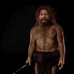 Reconstrucción del aspecto de un neandertal