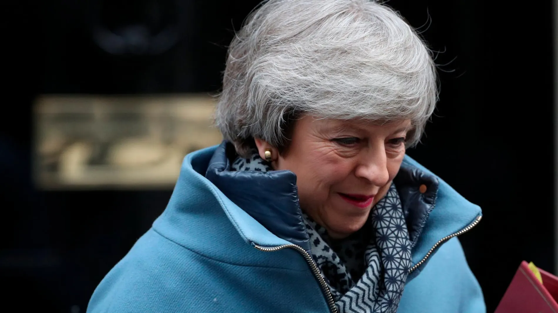 Theresa May en Londres