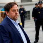 Oriol Junqueras, antes de ser encarcelado