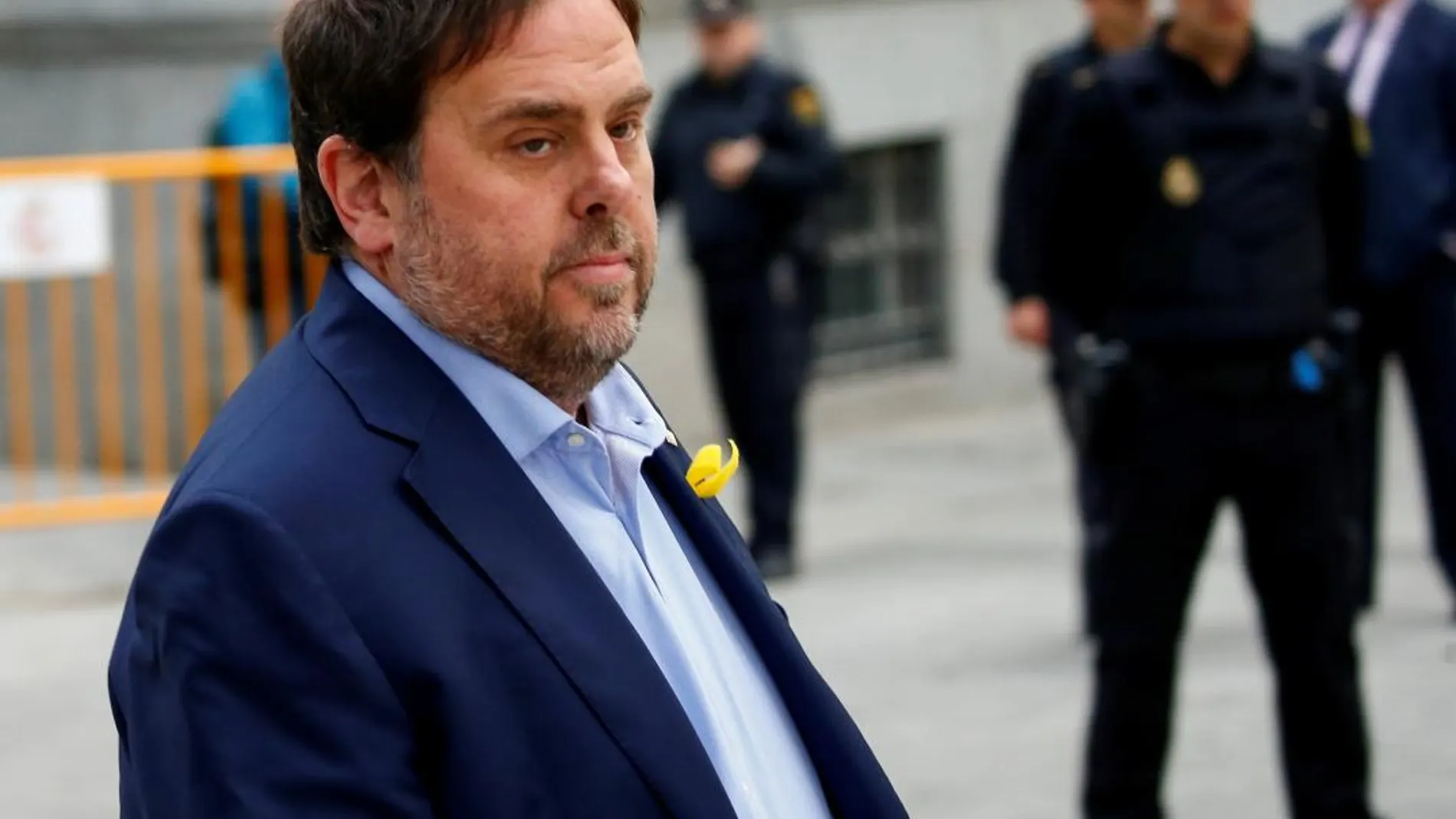 Oriol Junqueras, antes de ser encarcelado