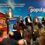 Fernández Mañueco interviene en el foro en presencia de Suárez-Quiñones, Isabel Blanco, Mayte Martín y José María Barrios