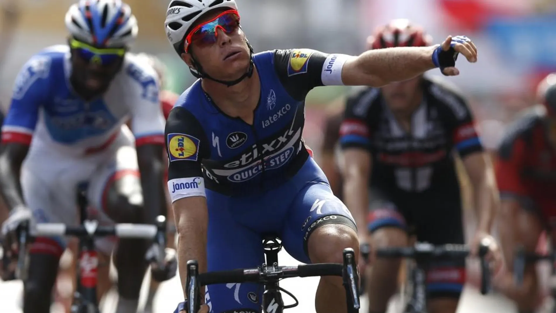 El belga Gianni Meersman (Etixx) se proclama vencedor de la quinta etapa de la Vuelta Ciclista a España 2016