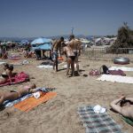 Turistas en las playas de Salou/Efe