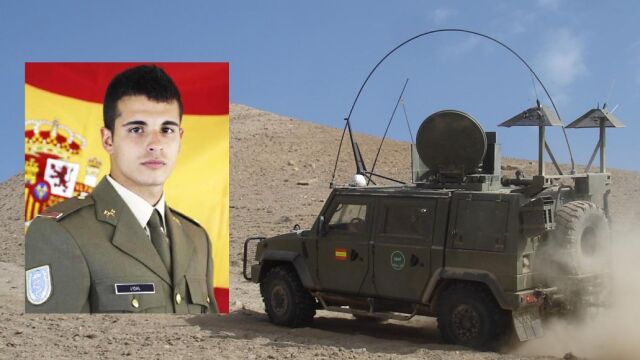 Aarón Vidal López, el soldado fallecido en Irak en uno de los vehículos Lince del Ejército español desplegados en la base de Besmayah.