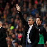 Valverde da instrucciones en el partido ante el Levante