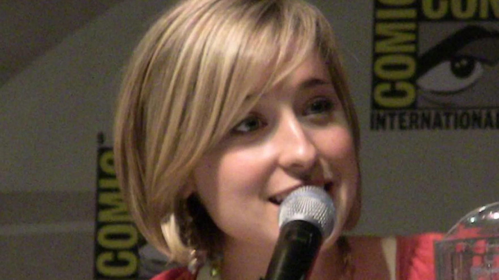 Allison Mack, durante la Comic-Con. Kristin Dos Santos