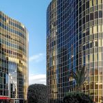 Los edificios Trade. Obras de Josep Antoni Coderch y Manuel Valls Vergés de 1965 y 1969